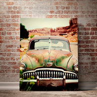 Utah Desert Buick, Vintage Car Photography Lost Kat Photography