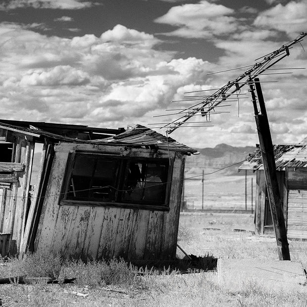 Leaning Shack Utah Ghost Town Wall Art Print - Photography