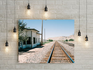 Utah Ghost Town Train Station Photo Print Southwest