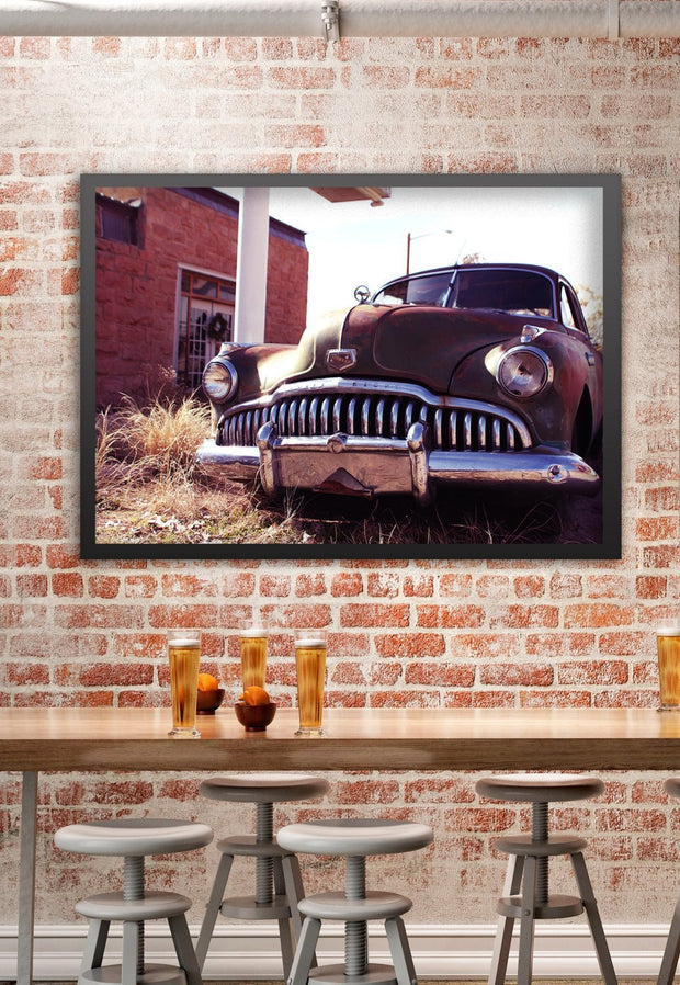 Vintage Buick, Utah Abandoned Car Wall Art Lost Kat Photography