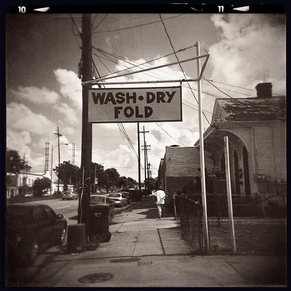 Wash, Dry, Fold, New Orleans Fine Art Print - Holga Film Lost Kat Photography