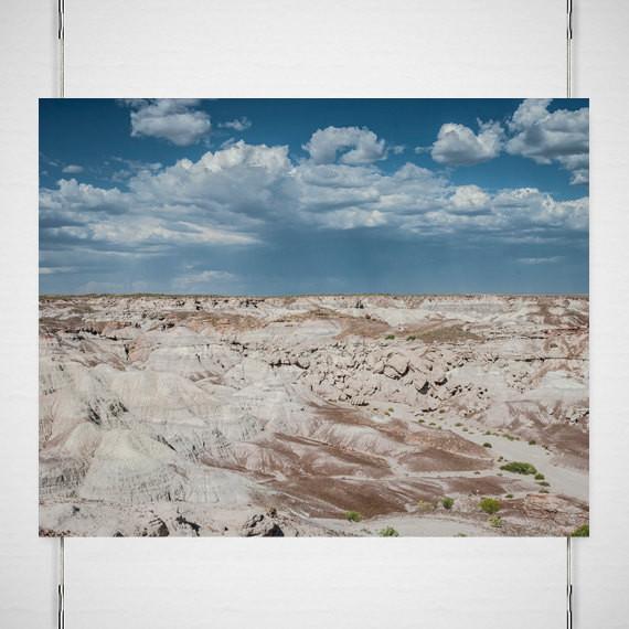 Wasteland and Sky, Petrified Forest, Arizona Photography Lost Kat Photography