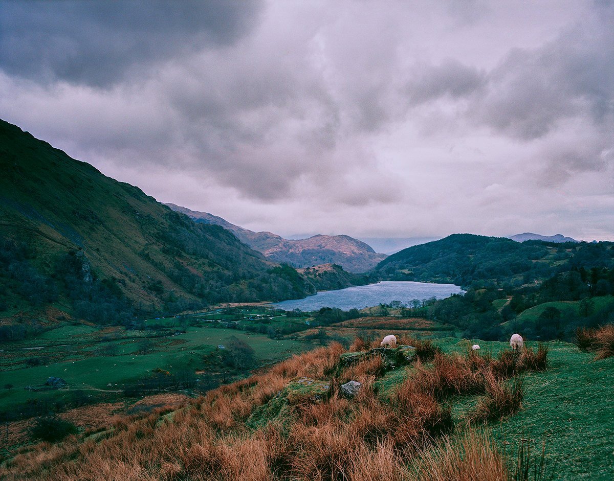 Welsh Farm in the Mountains, Fine Art Print Lost Kat Photography