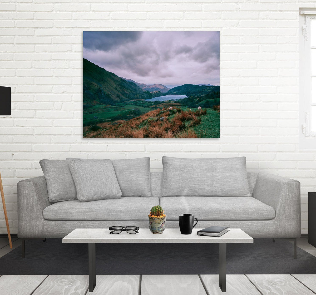 Welsh Farm in the Mountains, Fine Art Print Lost Kat Photography