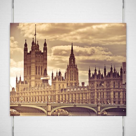Westminster Palace, London Photography - Fine Art Print Lost Kat Photography