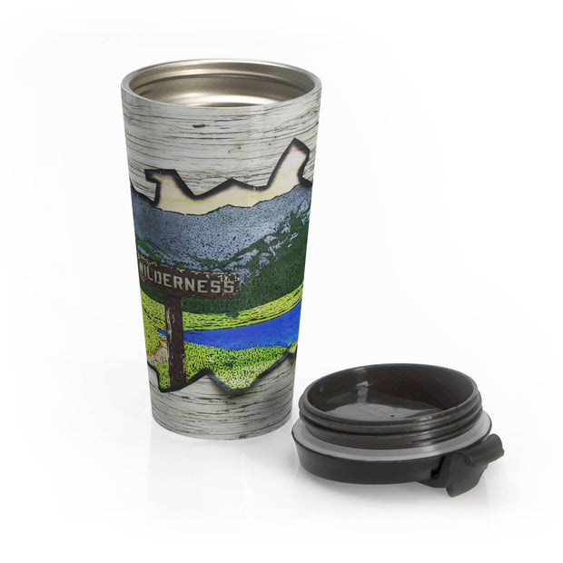 Wilderness Stainless Steel Travel Mug Lost in Nature
