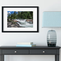 Yaak Falls Montana Nature Photo Print Waterfall Photography