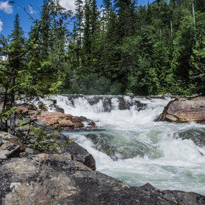 Yaak Falls Montana Nature Photo Print Waterfall Photography