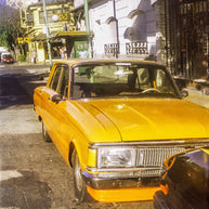 Vintage Yellow Car Wall Art Buenos Aires Street Photography