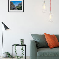 Scenic Yellowstone Wall Art Golden Gate Canyon Photo Print -