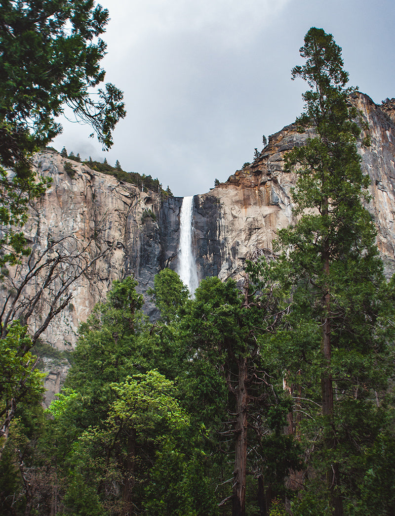 Waterfalls Art Print Set Yellowstone Oregon Nature