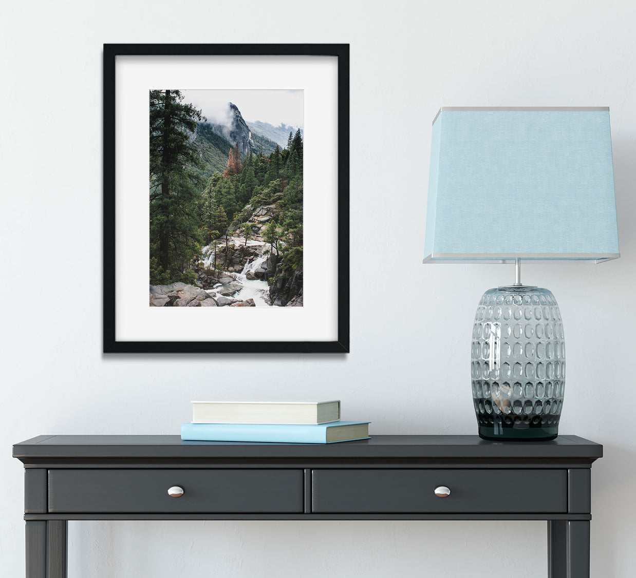 Yosemite View California Nature Wall Art Print - Photography