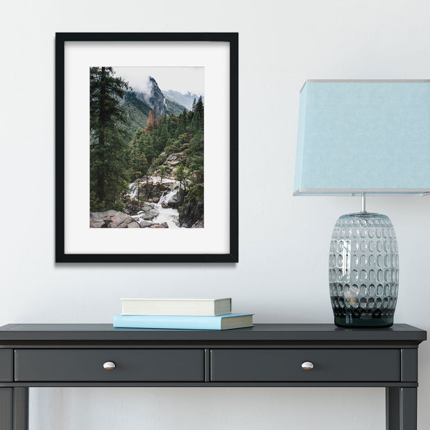 Yosemite View California Nature Wall Art Print - Photography