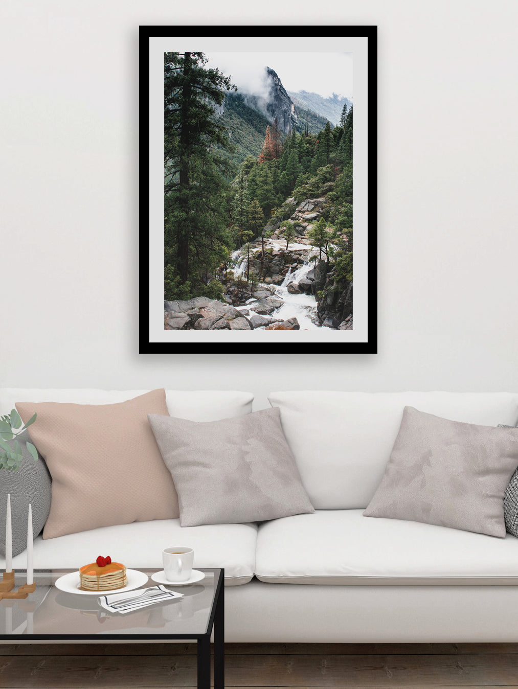 Yosemite View California Nature Wall Art Print - Photography