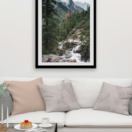 Yosemite View California Nature Wall Art Print - Photography