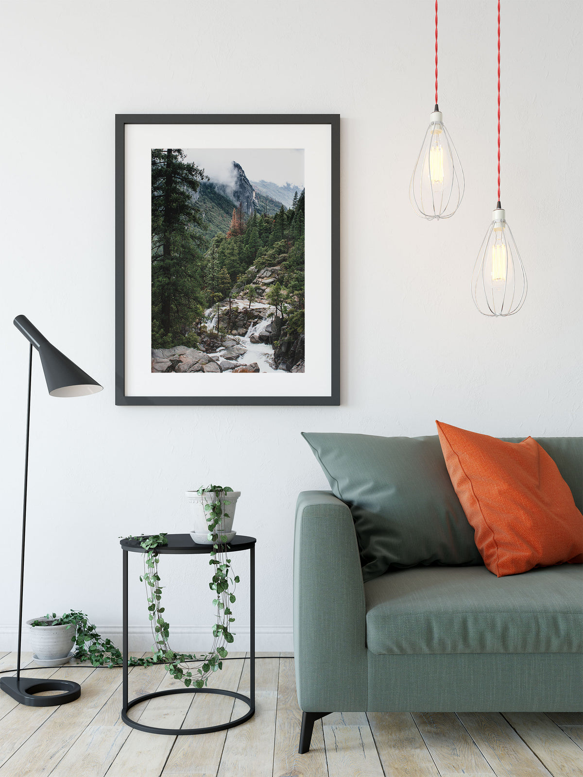 Yosemite View California Nature Wall Art Print - Photography