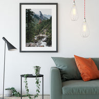 Yosemite View California Nature Wall Art Print - Photography